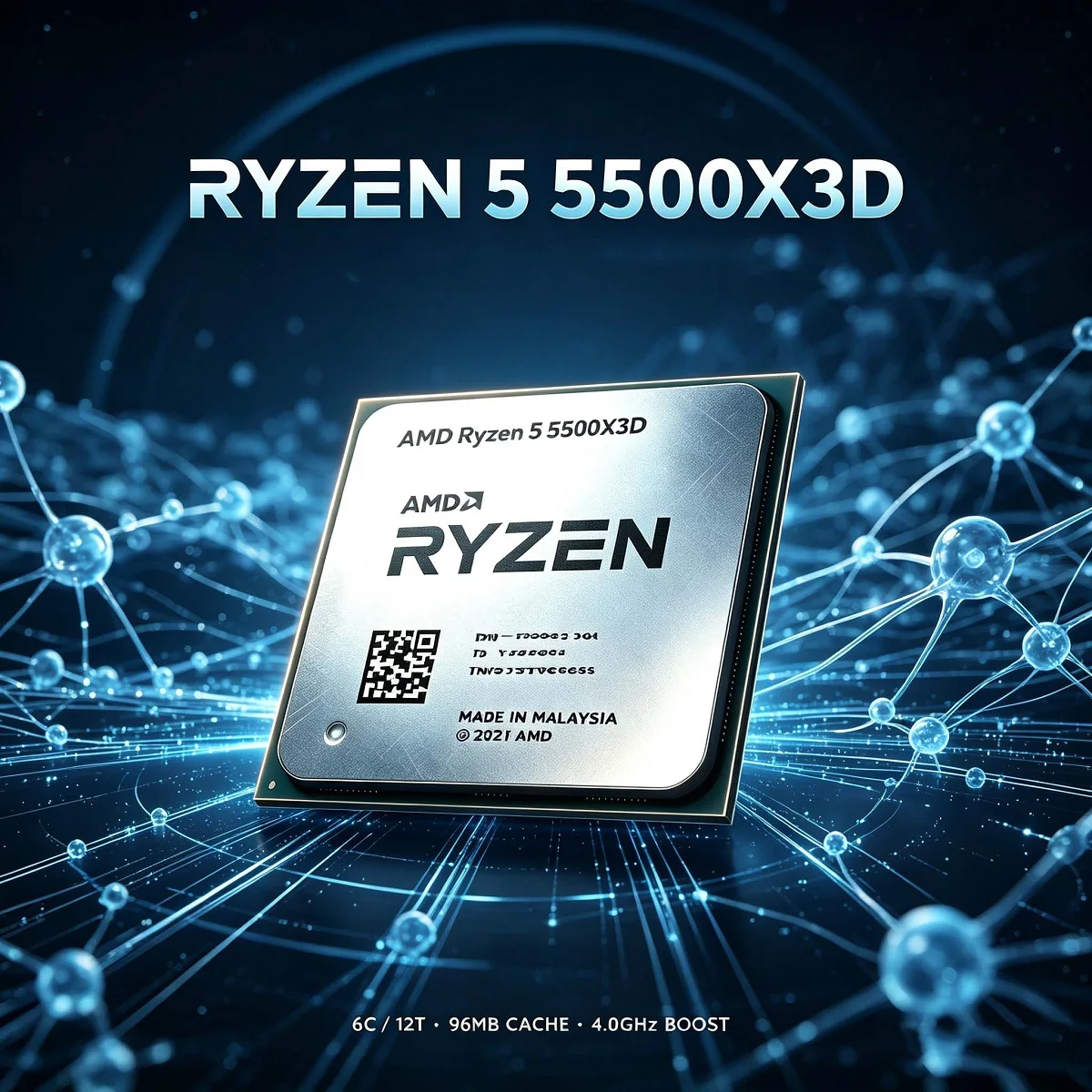 Amd Cpu Ryzen 5 - Processador AMD Ryzen 5 5500X3D R5