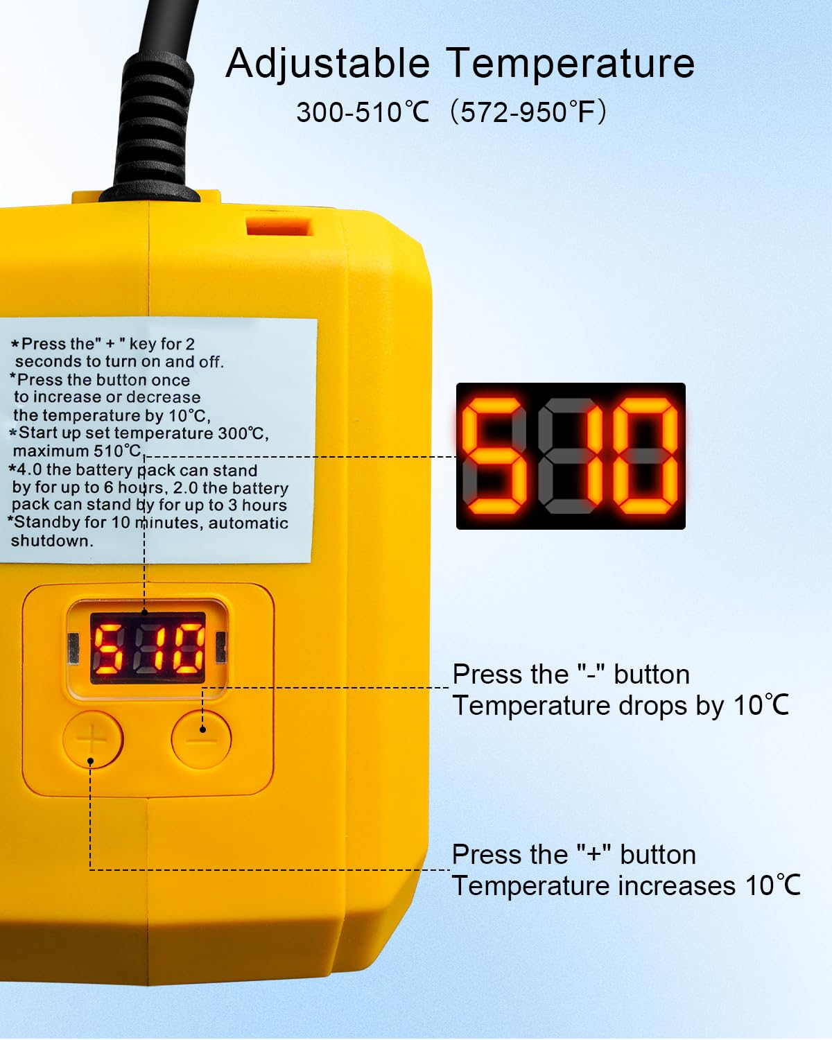 Kit de ferro de solda portátil - Unique Tech Accessories avaliação e preço
