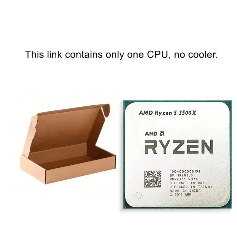 AMD R5 3500X CPU Original Nova - Amd Cpu Ryzen 5 avaliação e preço