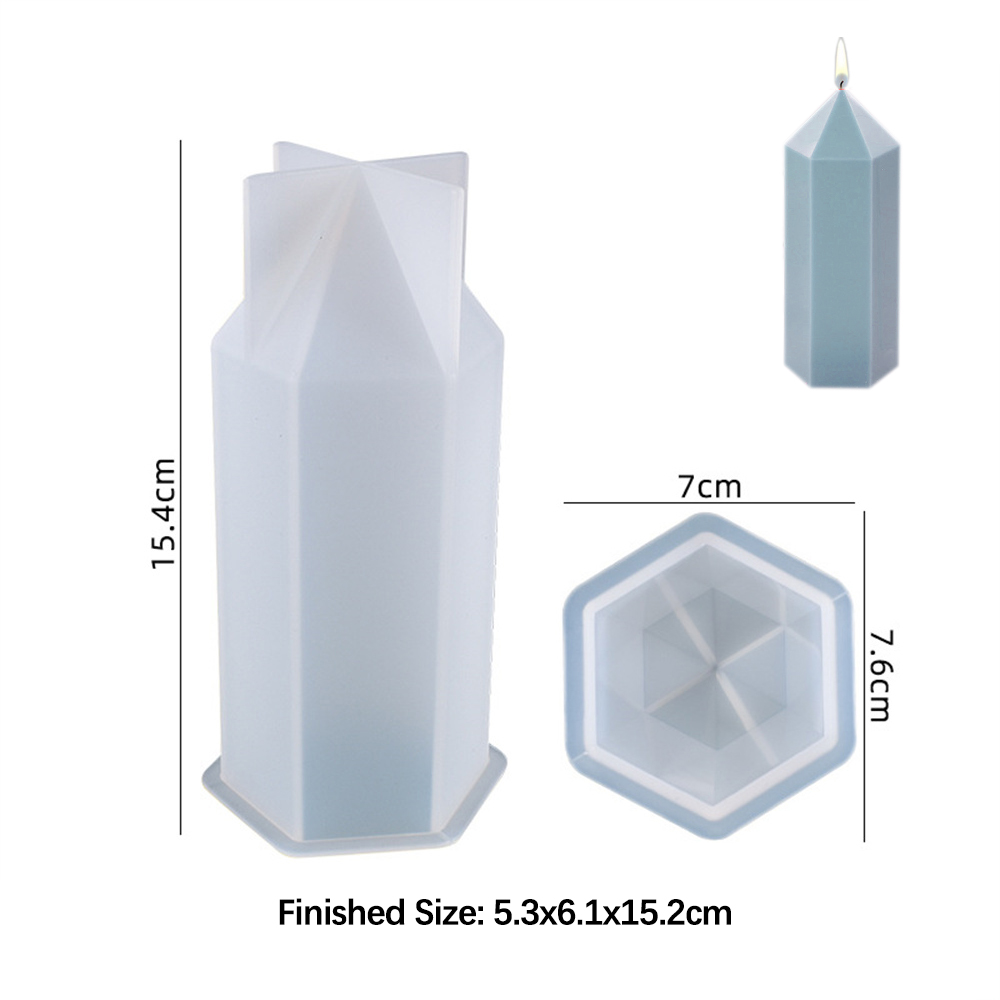Silicone Coluna Hexagonal Mold - Unique Tech Accessories avaliação e preço