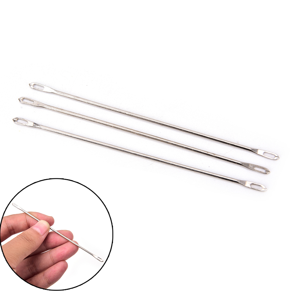 1 pçs agulhas de olhos duplos  - Unique Tech Accessories avaliação e preço