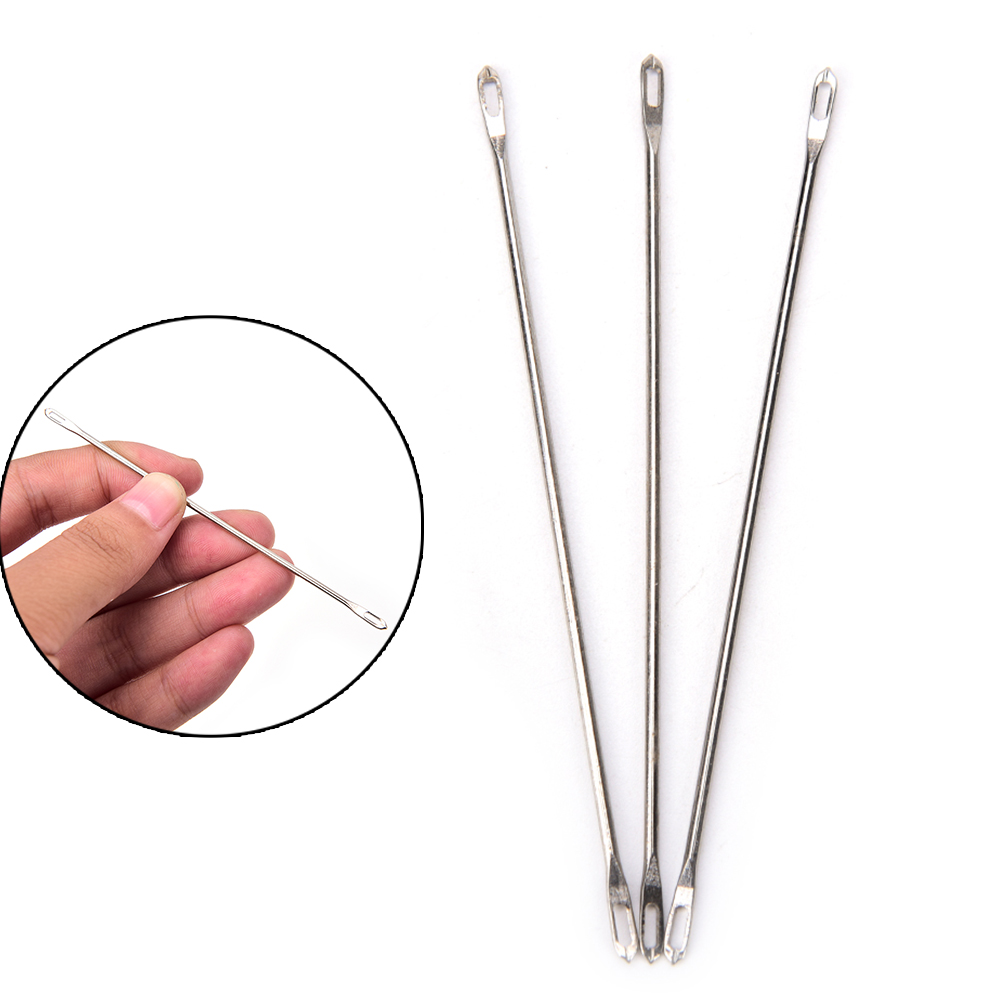 1 pçs agulhas de olhos duplos  - Unique Tech Accessories avaliação e preço