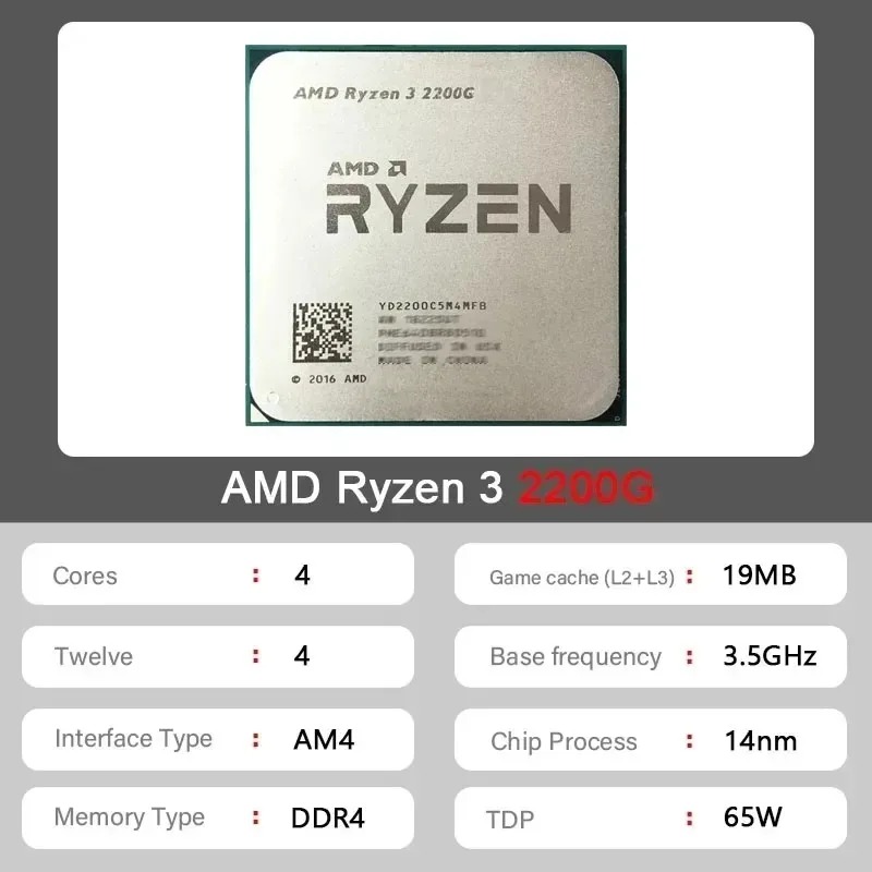 CPU YD2200C5M4MFB Socket AM4 1 - Amd Cpu Ryzen 5 avaliação e preço