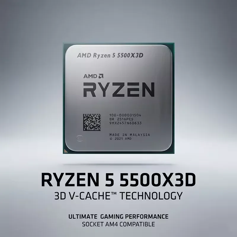 Processador AMD Ryzen 5 5500X3 - Amd Cpu Ryzen 5 avaliação e preço