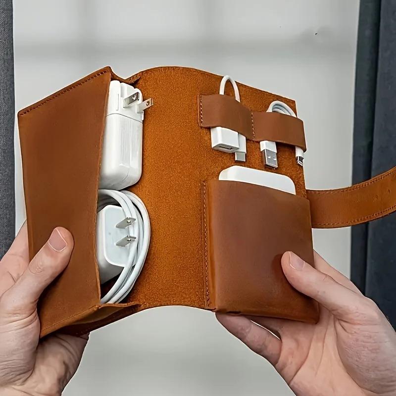 1pc couro do plutônio multi-co - Tech Accessories For Travel avaliação e preço