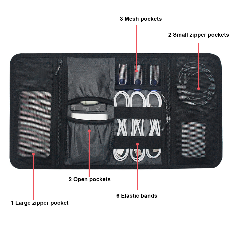 Bolsa Organizadora de Tecnolog - Tech Accessories For Travel avaliação e preço