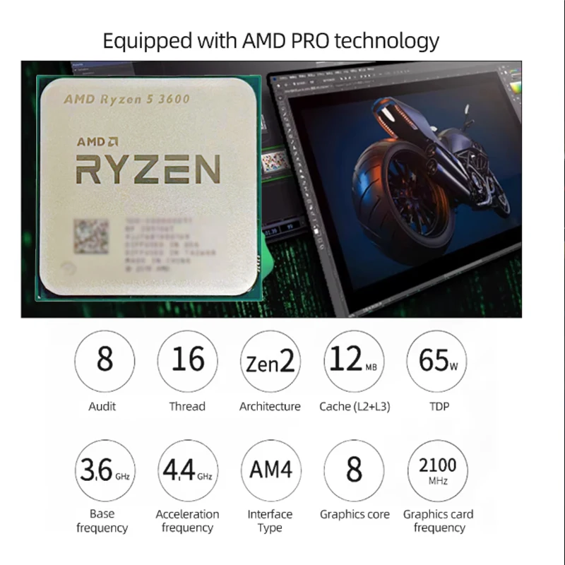 Processador de Desktop AMD Ryz - Amd Cpu Ryzen 5 avaliação e preço