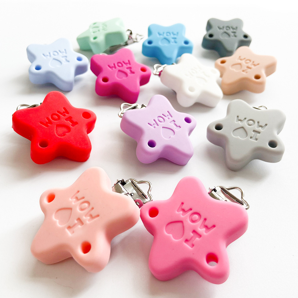 10 pçs silicone chupeta clipes - Unique Tech Accessories avaliação e preço