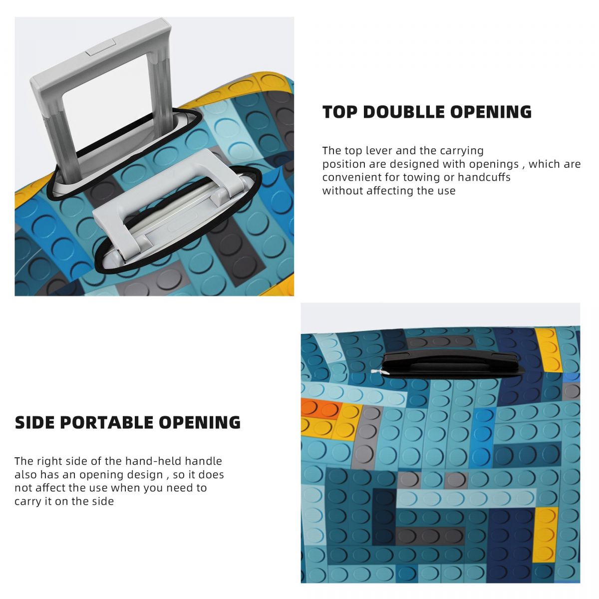 Capa de Mala com Textura de Bl - Tech Accessories For Travel avaliação e preço